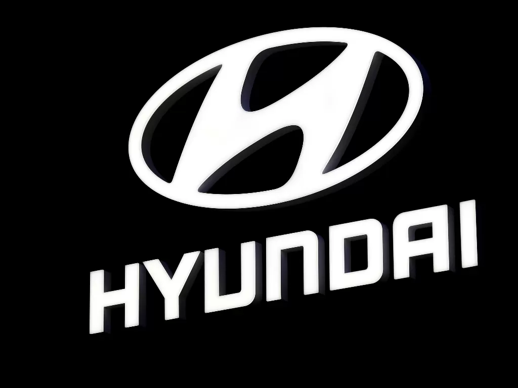 Logo pabrikan Hyundai. (REUTERS/Jonathan Ernst)
