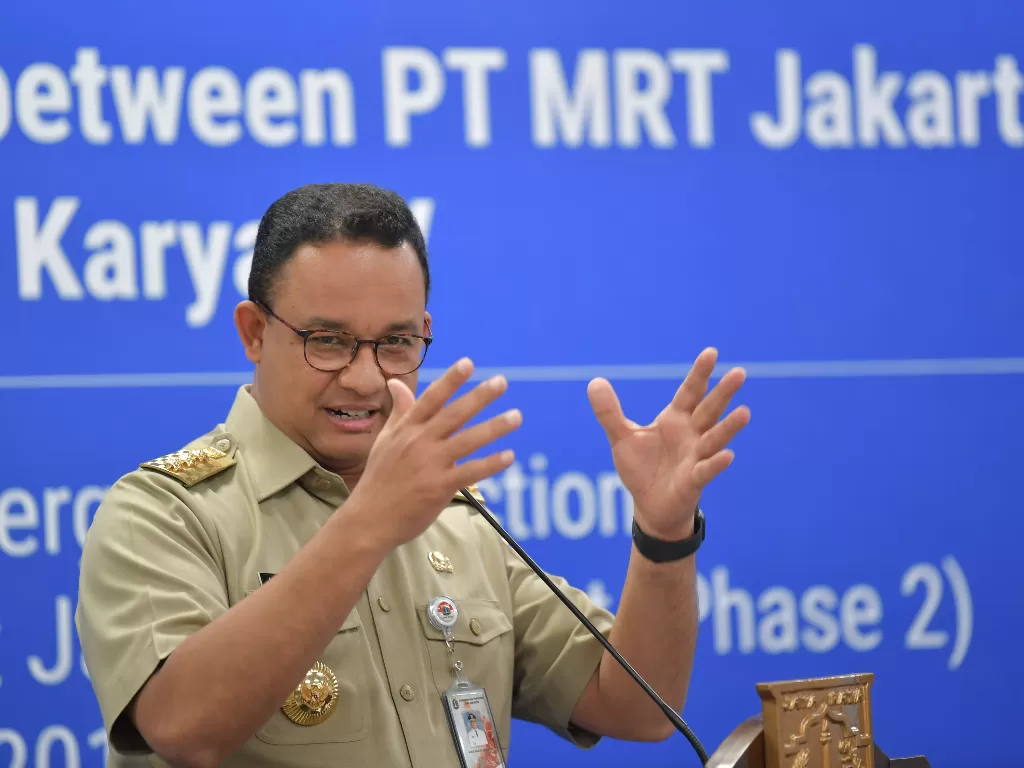 Gubernur DKI Jakarta Anies Baswedan (ANTARA)
