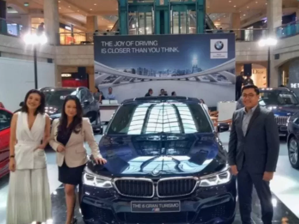 Acara pameran yang dilakukan oleh BMW Indonesia. (ANTARA/Chairul Rohman)