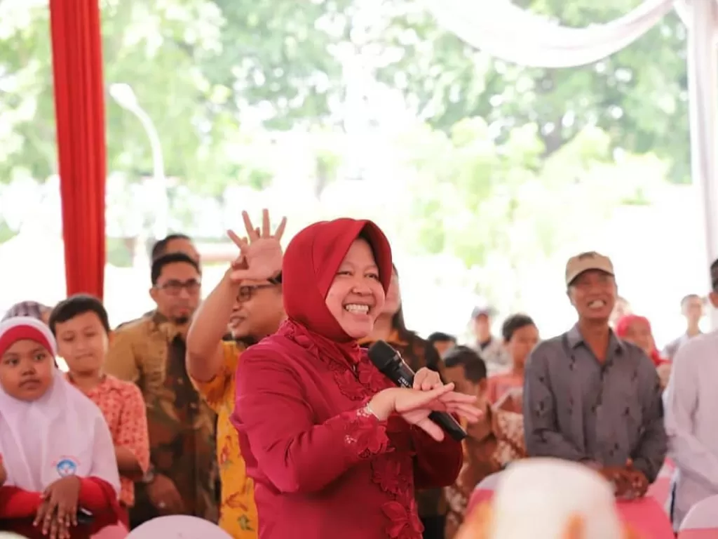 Walikota Surabaya, Tri Rismaharini (Instagram/@tri.rismaharini)