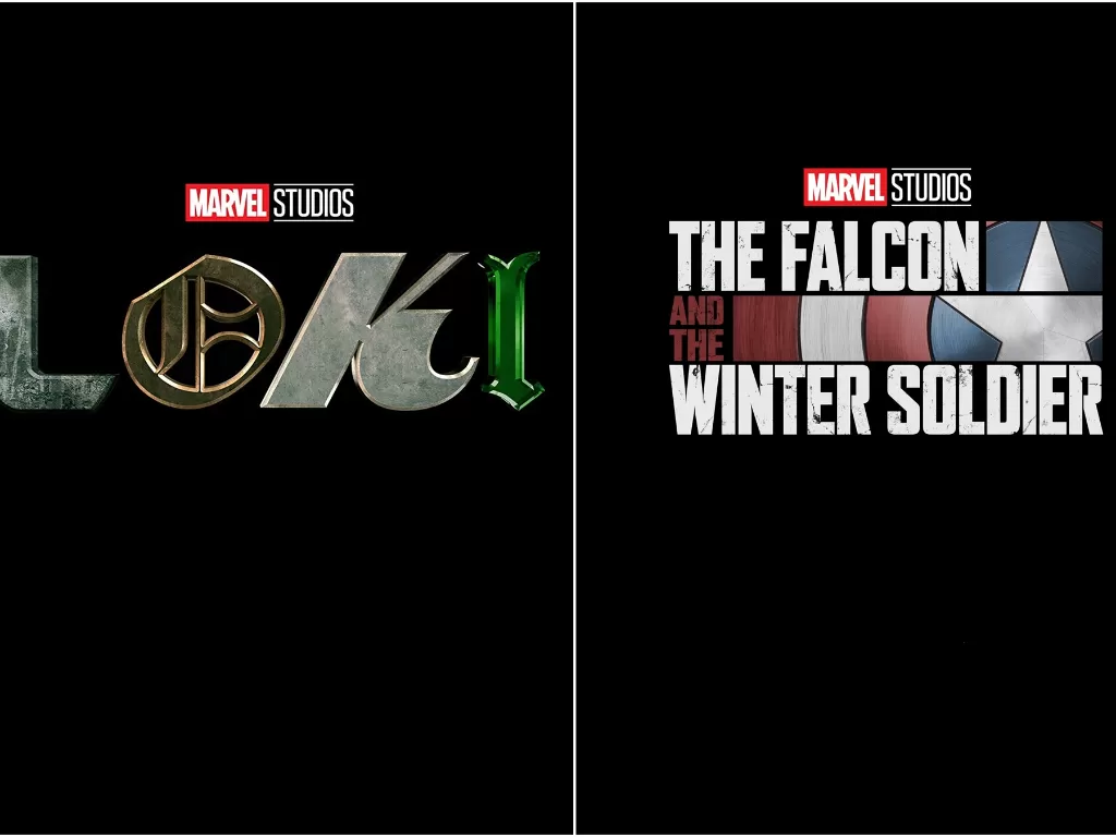 Kiri: Serial Disney Plus 'Loki' (IMDb). Kanan: Serial Disney Plus 'The Falcon and the Winter Soldier' (IMDb)