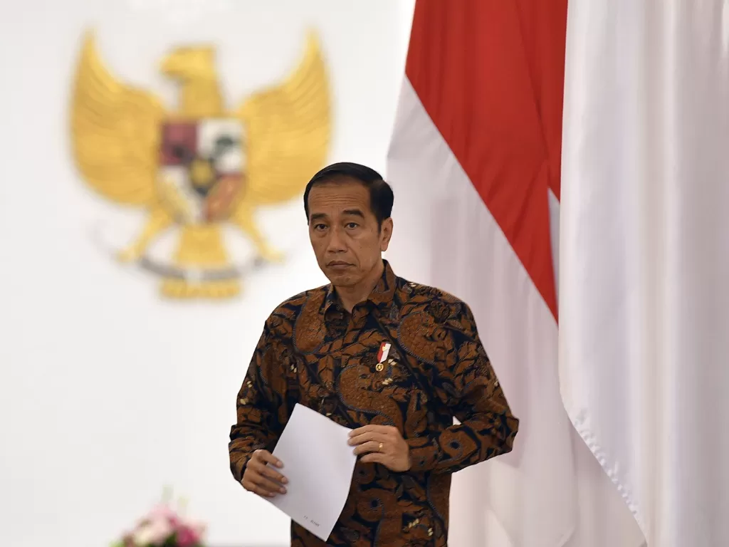 Presiden Joko Widodo. (ANTARA FOTO/Sigid Kurniawan)