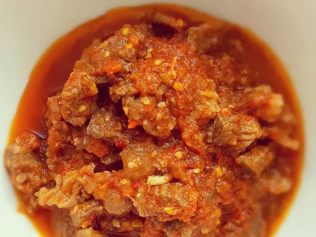 Ilustrasi sambal tomat. (Instagram/lilibakara)
