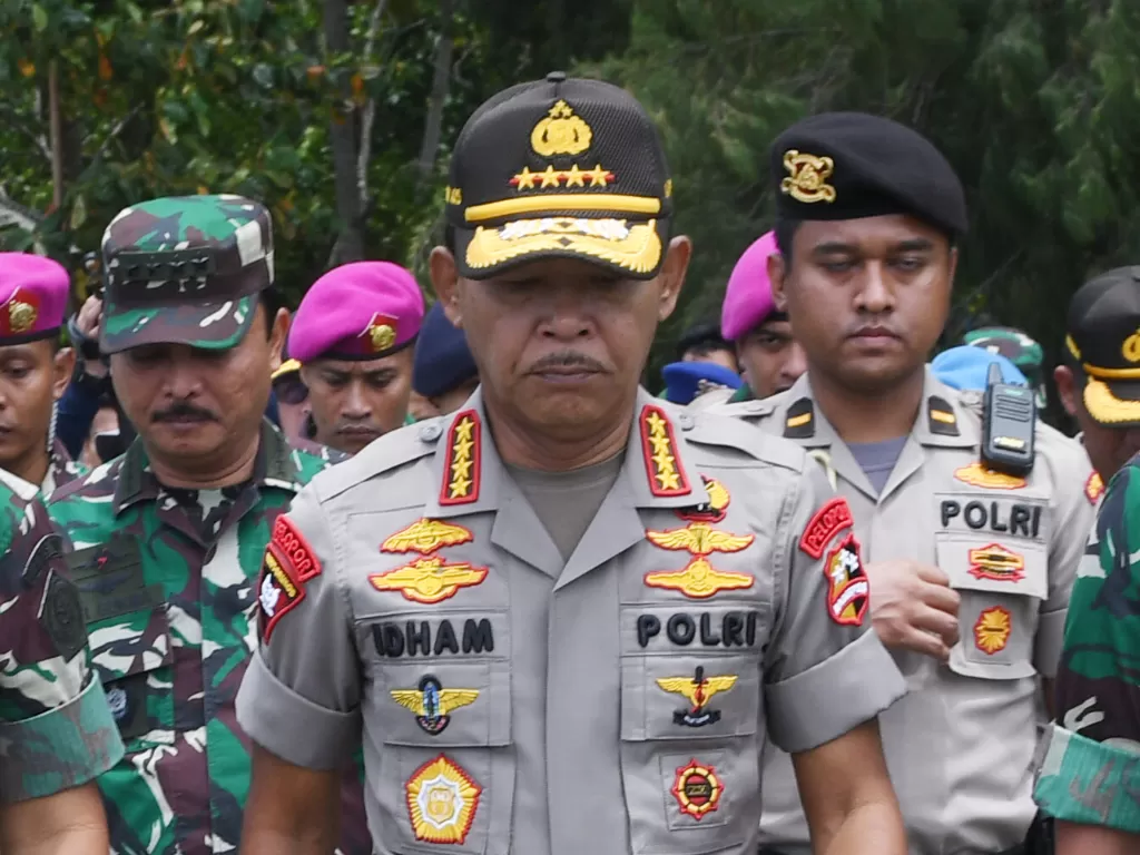 Kapolri Jenderal Pol Idham Azis (ANTARA FOTO/Akbar Nugroho Gumay).