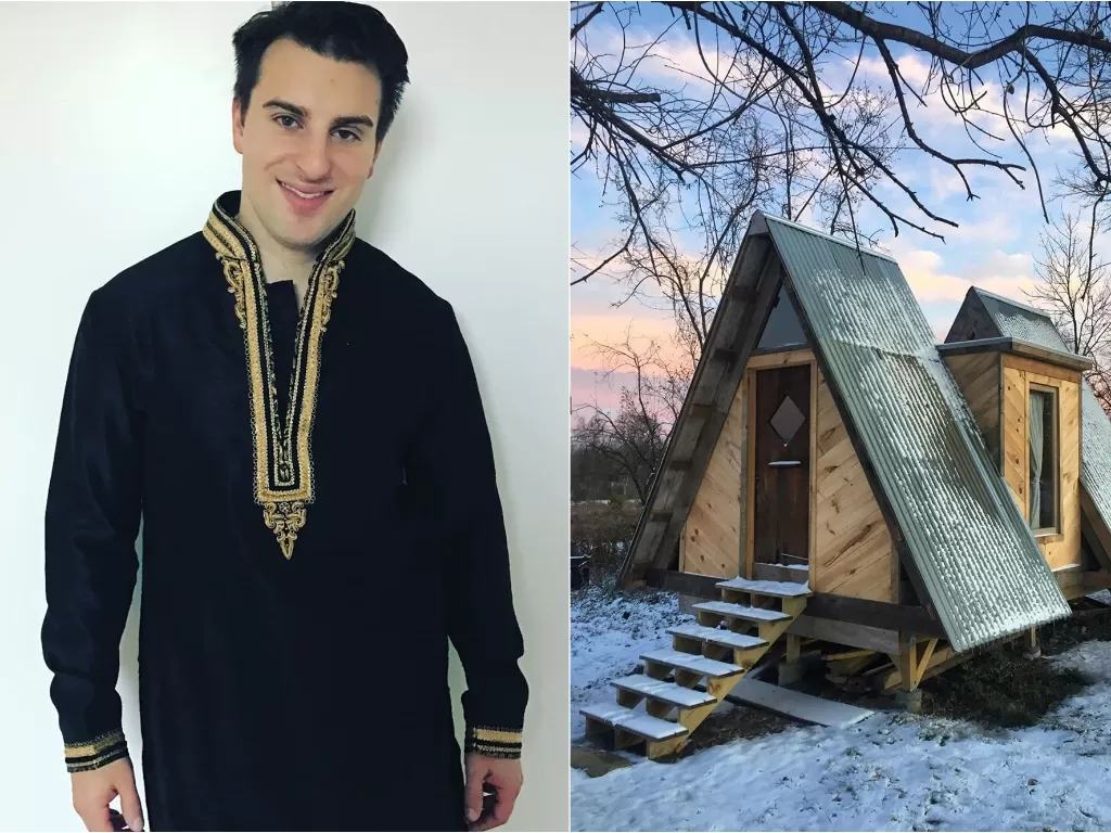 Kiri: Brian, pendiri Airbnb (Instagram/@bchesky) Kanan: Apartemen milik Brian (Instagram/@airbnb)