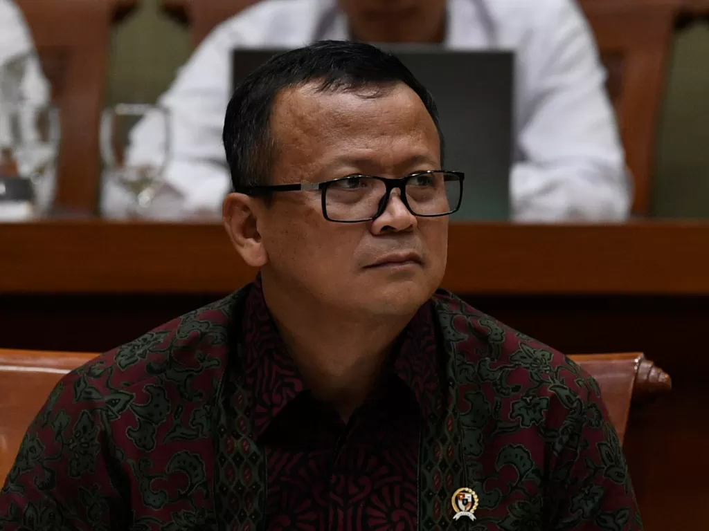 Menteri Kelautan dan Perikanan Edhy Prabowo. (photo/ANTARA/Puspa Perwitasari)