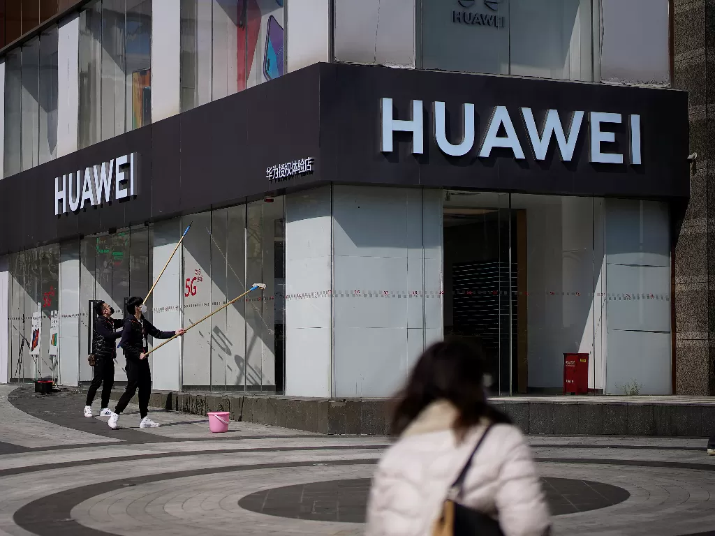 Huawei Store di Shanghai (photo/REUTERS/Aly Song)