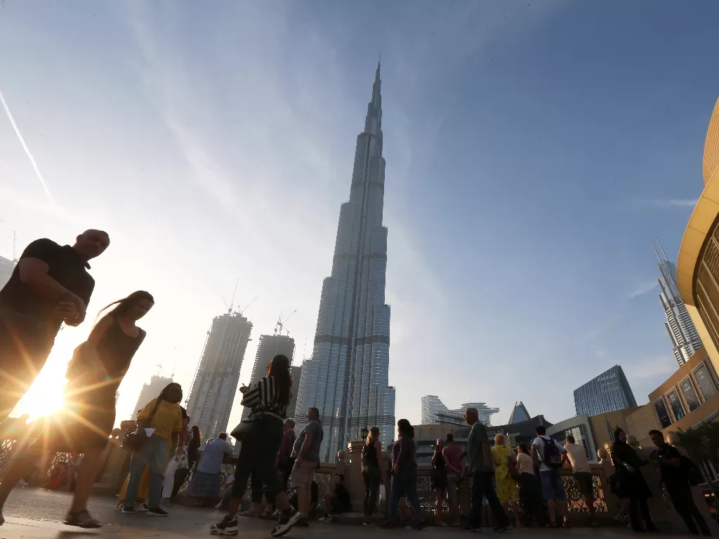 Dubai, Uni Emirat Arab. (REUTERS/Satish Kumar)