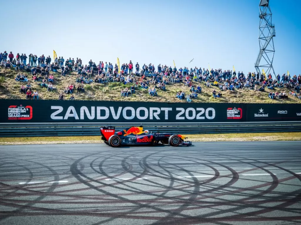 Tampilan Sirkuit F1 Belanda, Zandvoort. (formula1.com)
