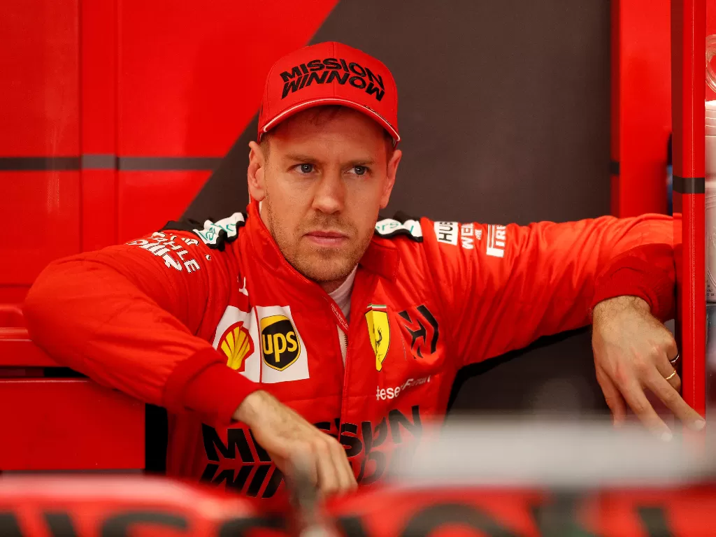 Sebastian Vettel tak masuk dalam kriteria pembalap yang diminati Renault F1. (REUTERS/Albert Gea)