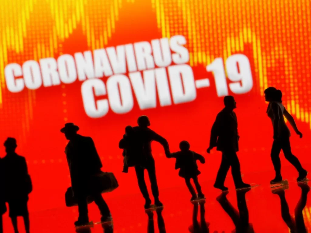 Ilustrasi virus corona (REUTERS)