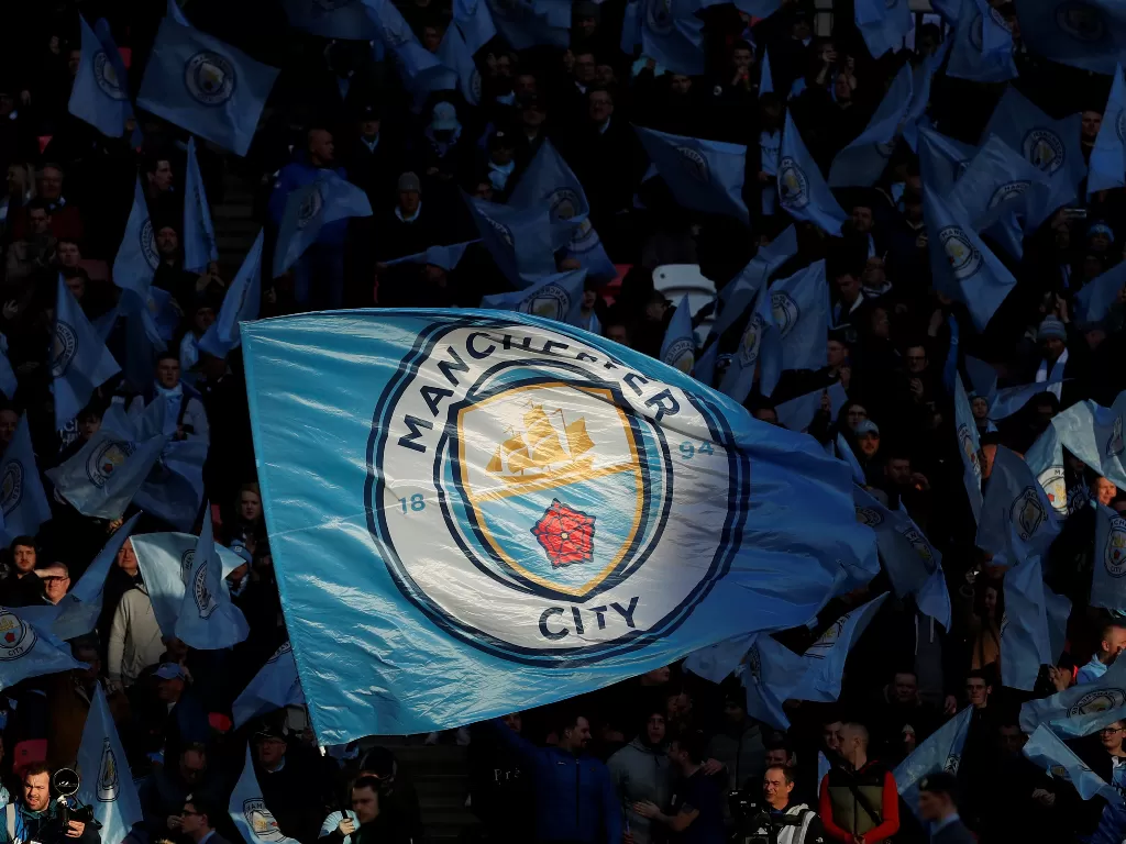 Suporter Manchester City. (REUTERS/Lee Smith)