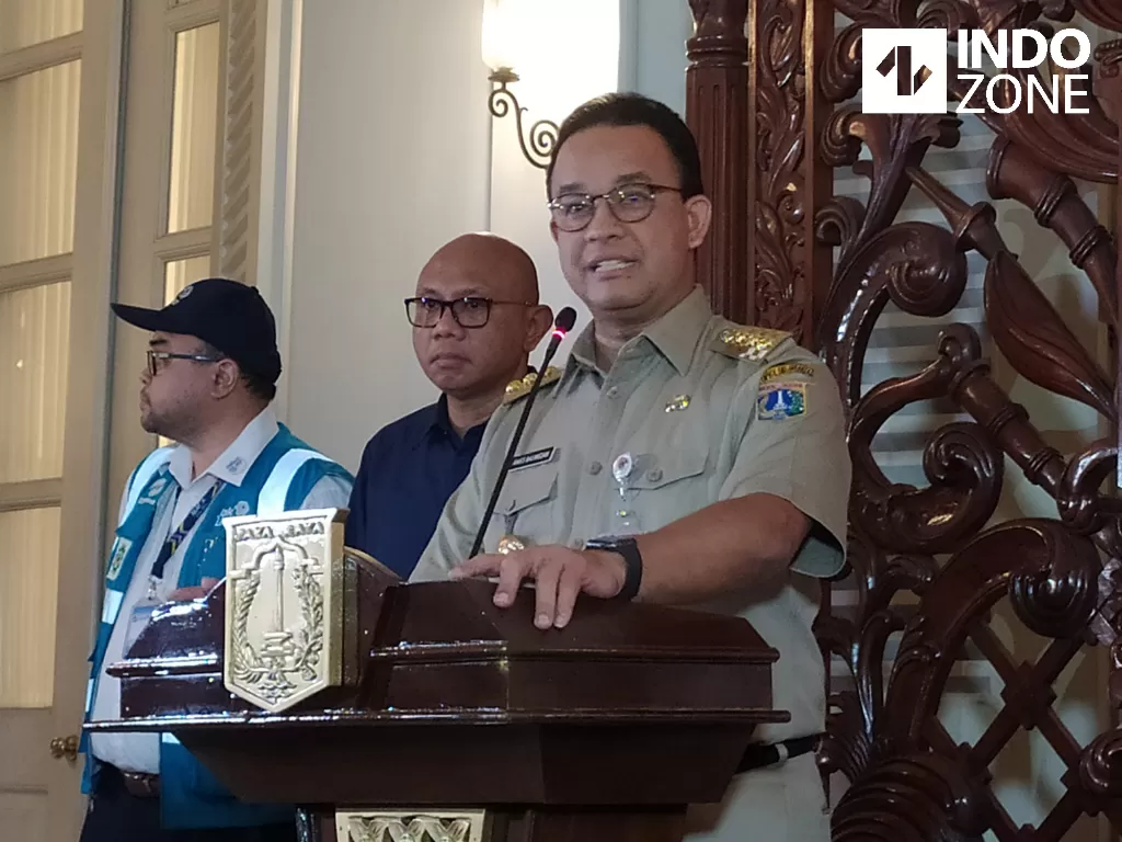 Gubernur DKI Jakarta Anies Baswedan (INDOZONE/Murti Ali)