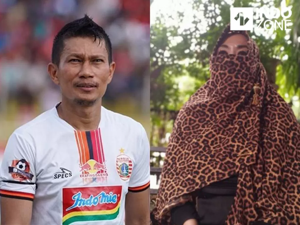 Kiri: Ismed Sofyan (Instagram/@ismedsofyan14) / Kanan: Cut Rita, istri Ismed Sofyan saat melaporankan suaminya terkait KDRT di Polda Metro Jaya. (INDOZONE/Samsudhuha Wildansyah)