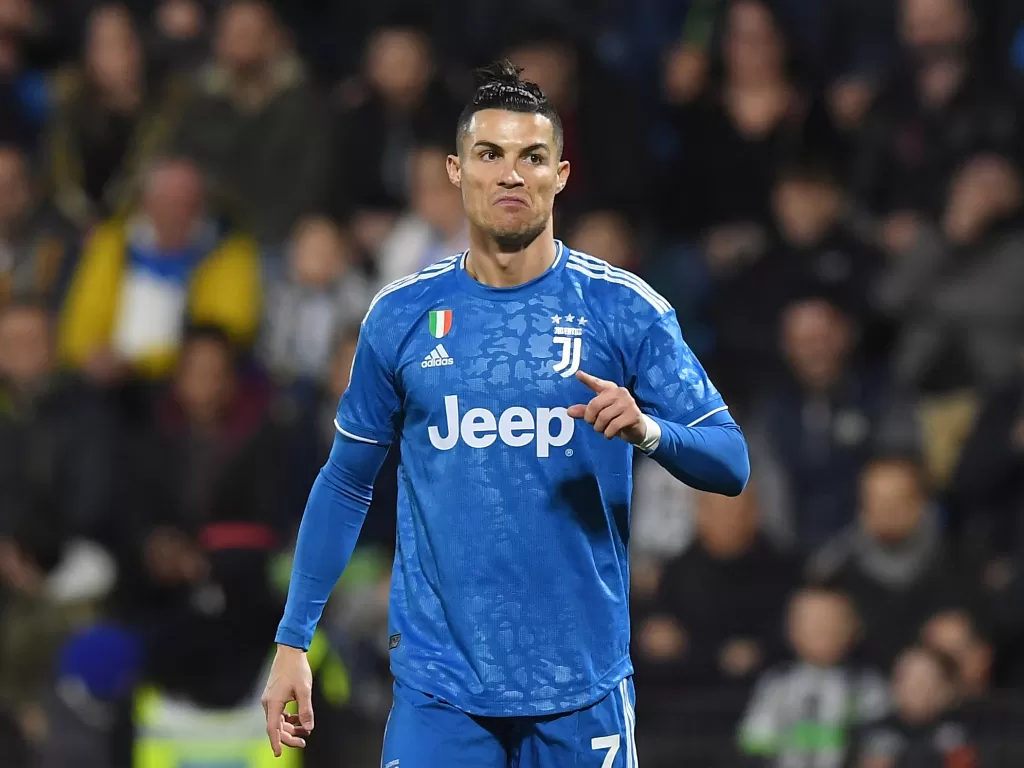 Megabintang Juventus, Cristiano Ronaldo. (REUTERS/Alberto Lingria)