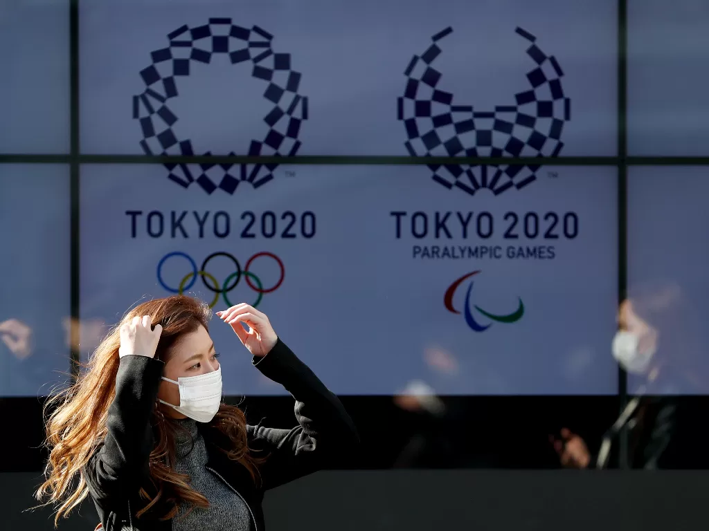 Olimpiade Tokyo 2020 masih jadi polemik. Ada yang mendukung event ini tetap digelar sesuai jadwal, ada juga yang kontra. (REUTERS/Issei Kato)