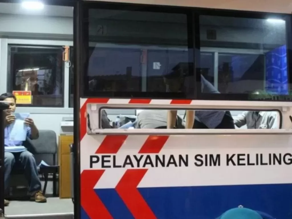 Ilustrasi layanan SIM keliling. (Polda Metro Jaya)
