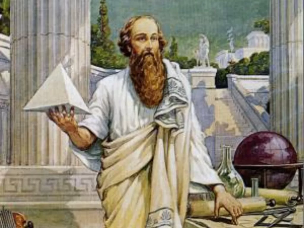 Gambaran Phytagoras. (philosophy.redzambala.com)