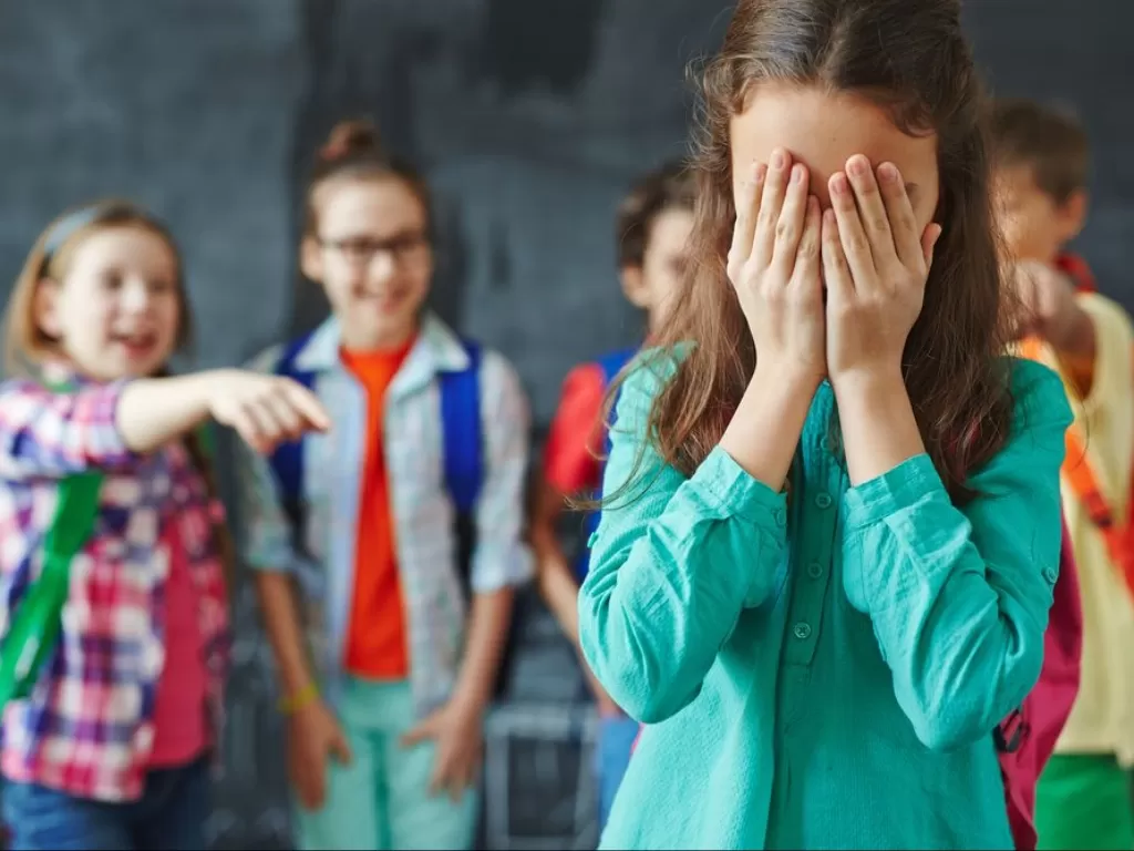 Ilustrasi perilaku bullying anak sekolah (onthematma.com)