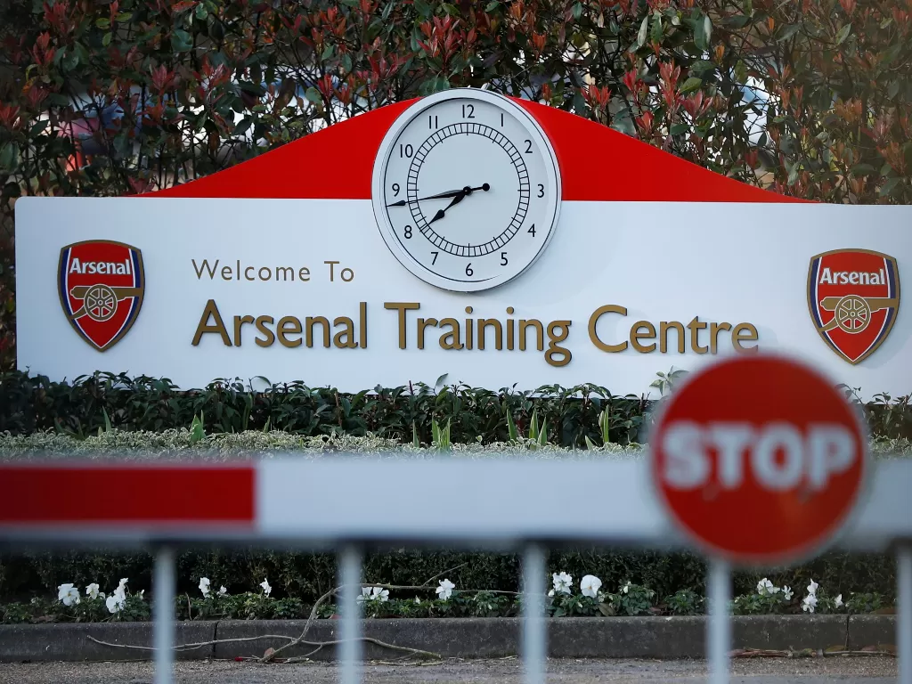 Pusat latihan Arsenal. (REUTERS/Paul Childs)