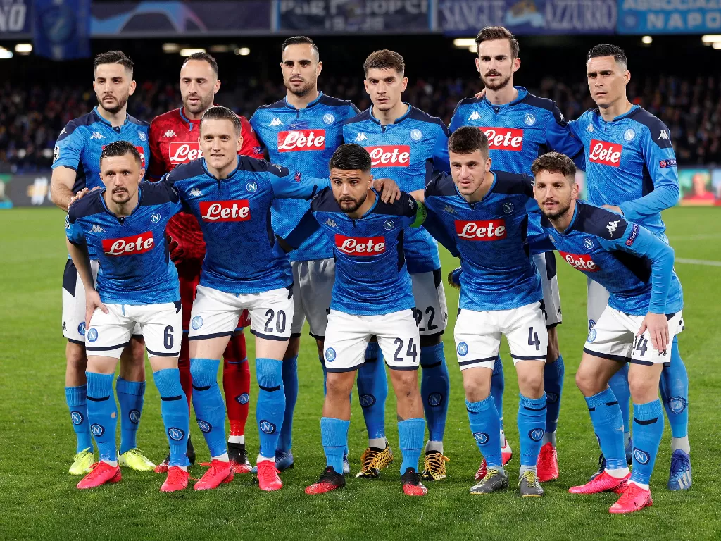 Skuat Napoli batalkan latihan. (REUTERS/Guglielmo Mangiapane)