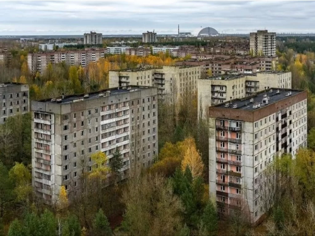 Kota Pripyat yang tak berpenghuni. (ststworld)