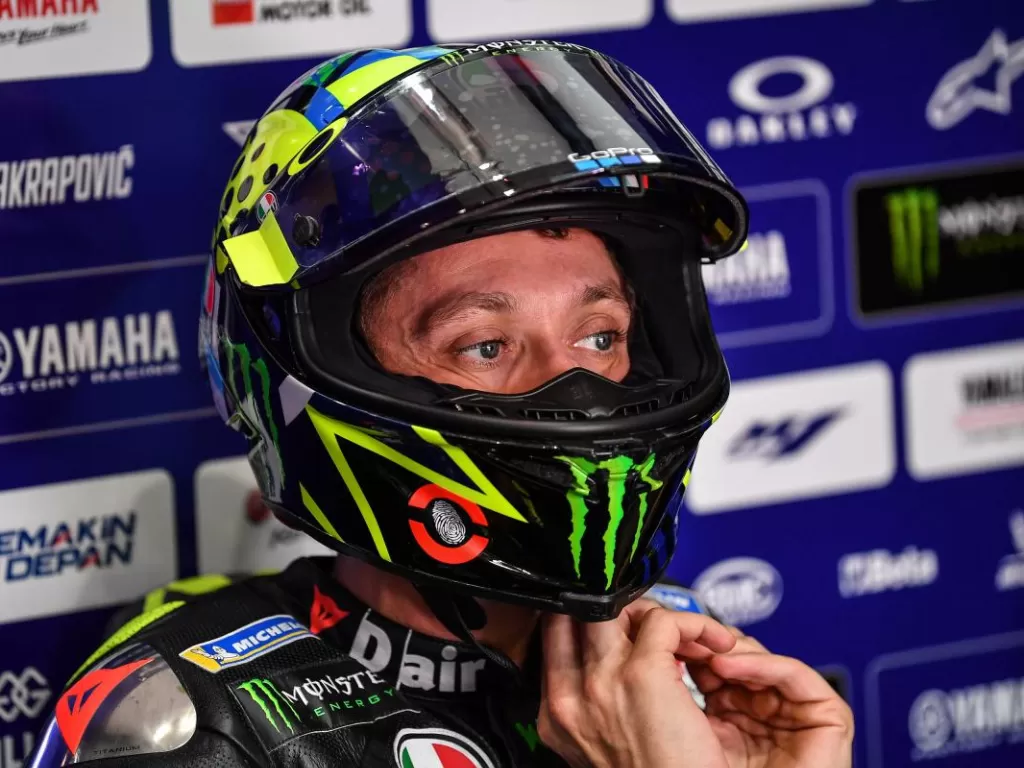 Pembalap Yamaha MotoGP, Valentino Rossi, mengungkapkan kegiatan selama masa lockdown di Italia. (Dok. MotoGP)