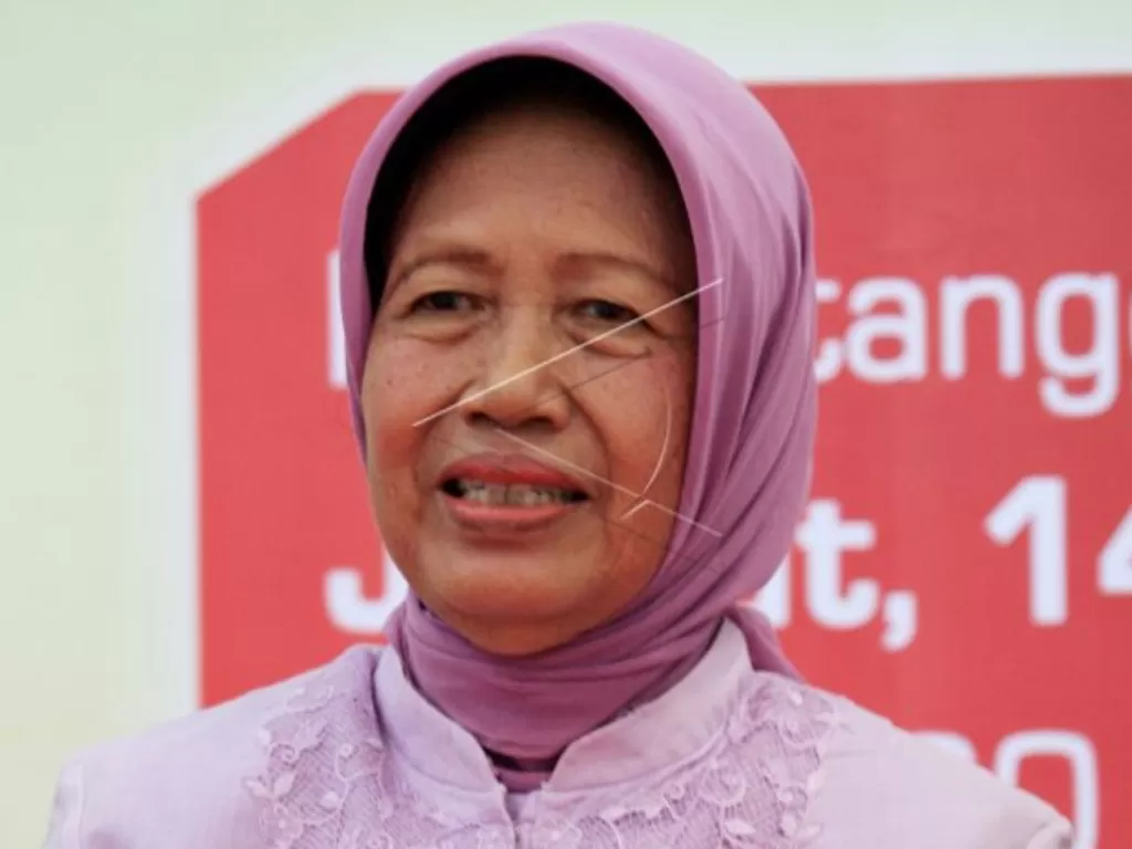 Ibunda Jokowi Sujiatmi Notomiharjo (ANTARA/Dhoni Setiawan)