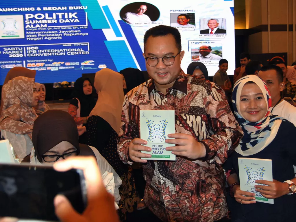 Rektor IPB Arif Satria (ANTARA/Arif Firmansyah)