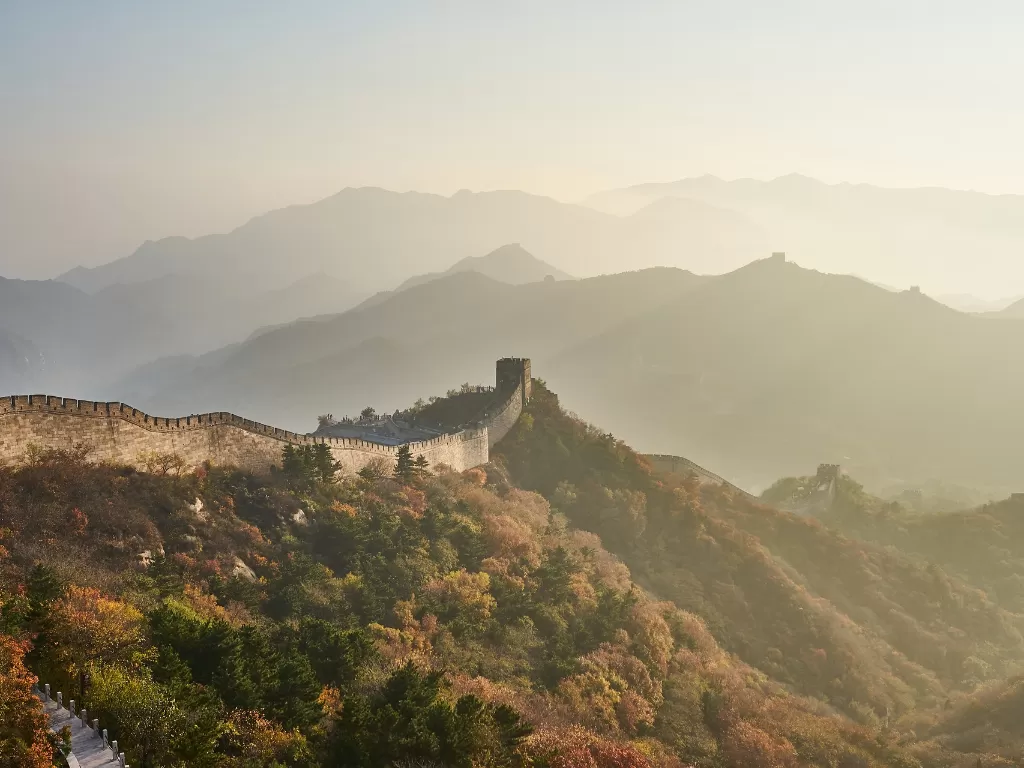 Tembok raksasa Tiongkok. (Pixabay)