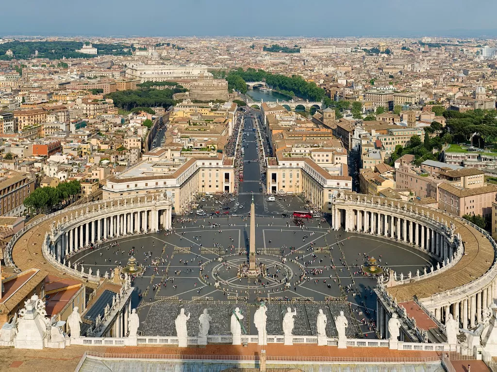 Potret Negara Vatikan. (Flickr/Oliver Schopgens)