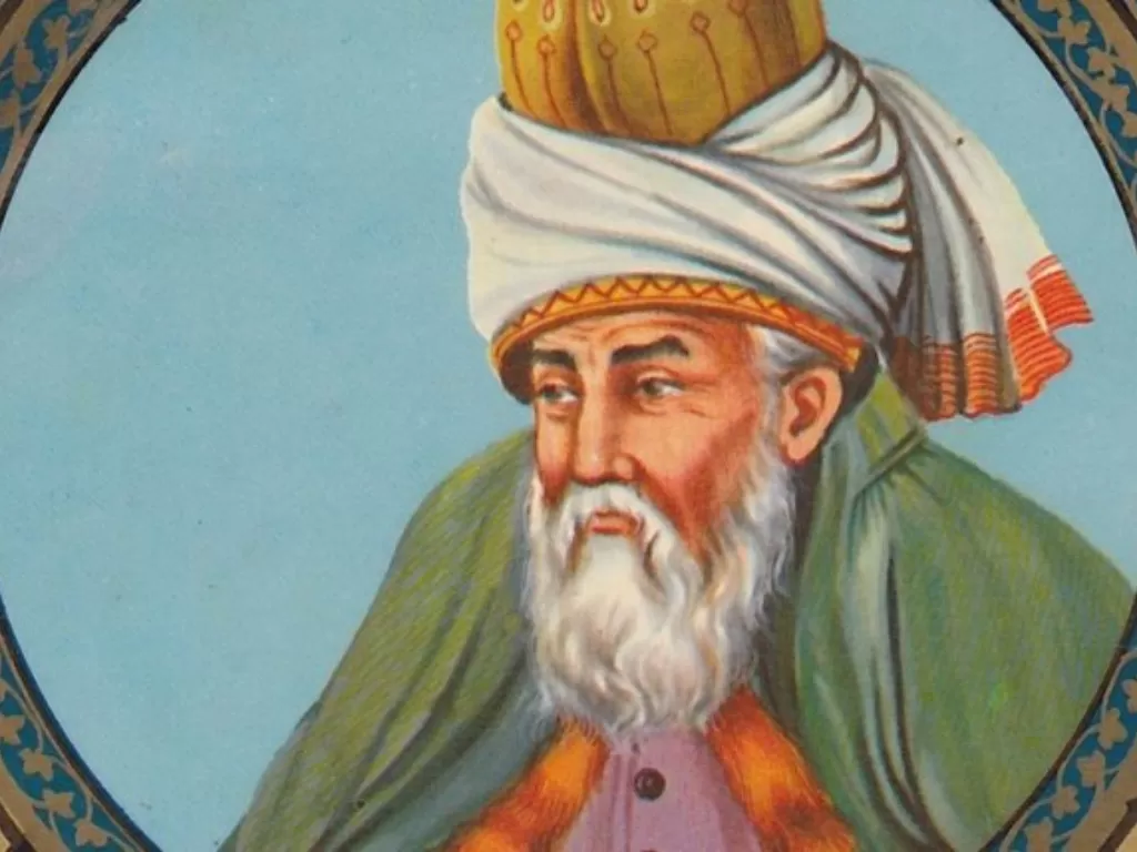 Maulana Jalaluddin Rumi . (steemit.com)