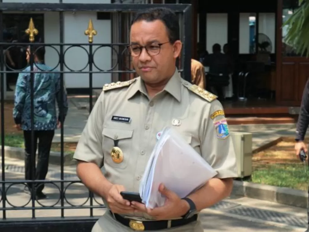Gubernur DKI Jakarta Anies Baswedan (ANTARA NEWS/Desca Lidya Natalia).