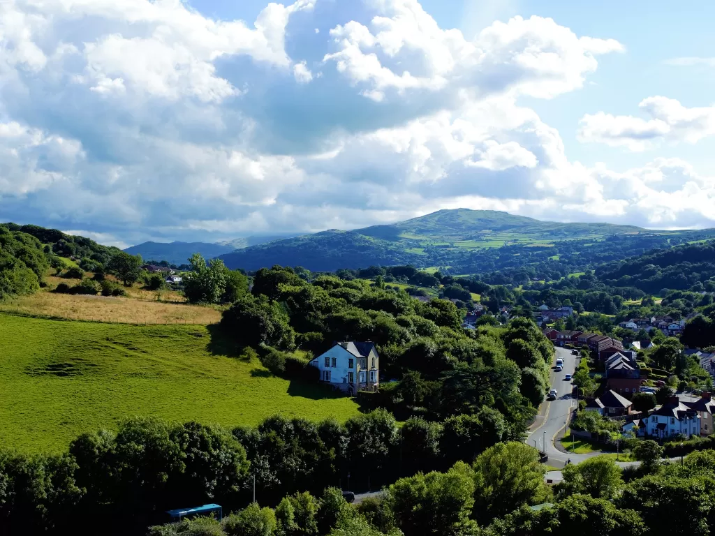 Suasana pedesaan di Wales. (Pixabay)
