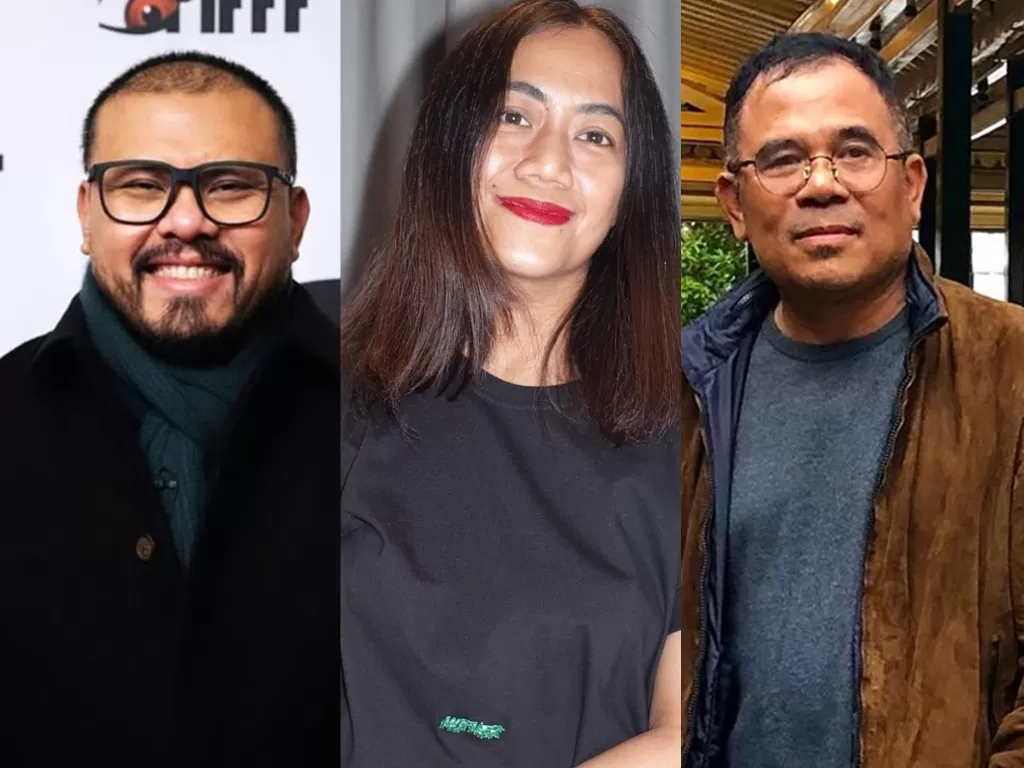 Sutradara film Indonesia Joko Anwar,  Nia Dinata dan Garin Nugroho (Instagram)