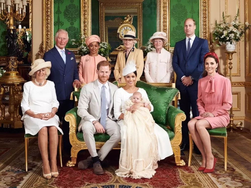 Keluarga kerajaan Inggris (Instagram/@sussexroyal)