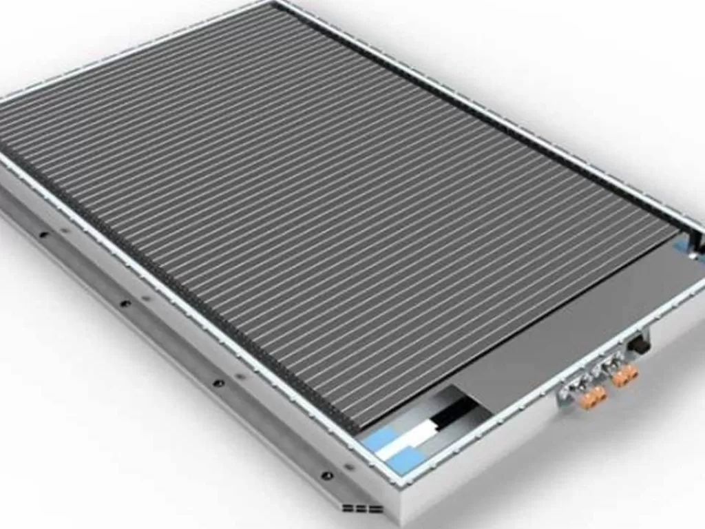 Tampilan baterai mobil listrik terbaru milik BYD. (slashgear.com)