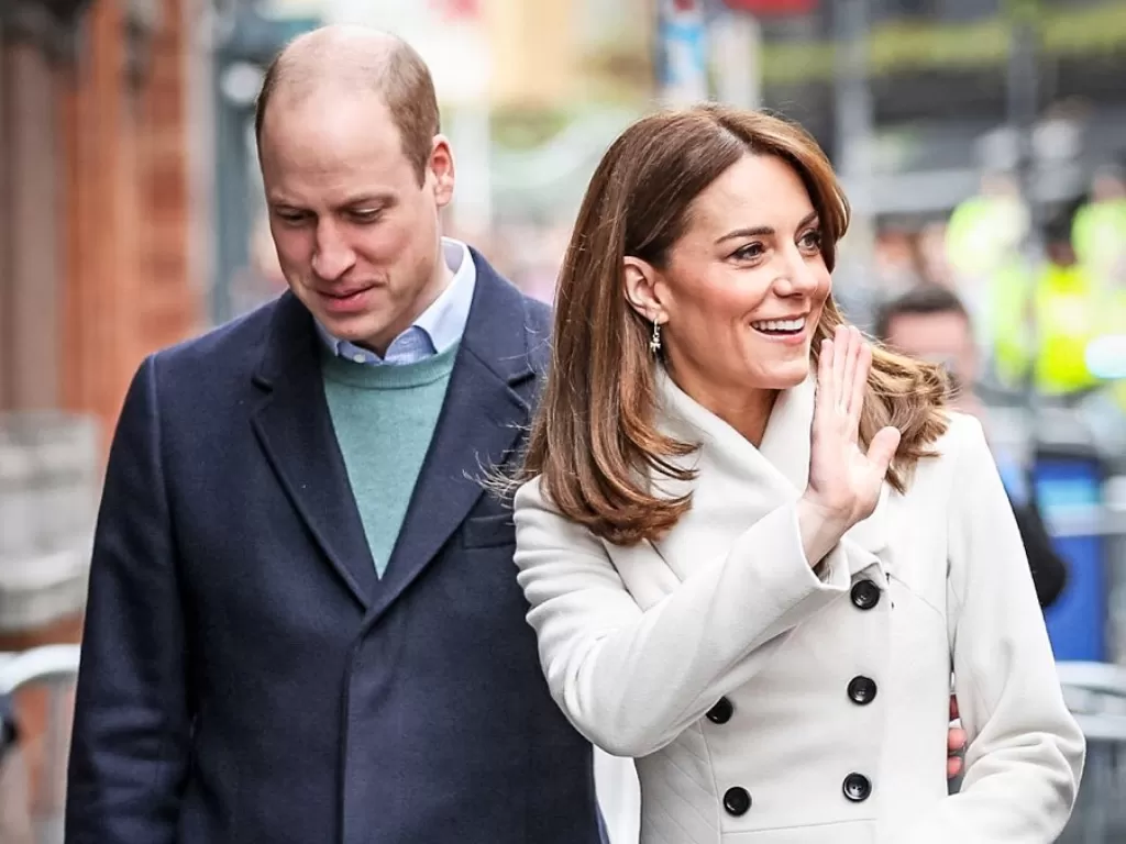 Kate Middleton dan Pangeran William (Instagram/kensingtonroyal)