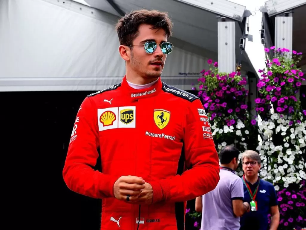 Pembalap tim Ferrari, Charles Leclerc. (Instagram/@scuderiaferrari)