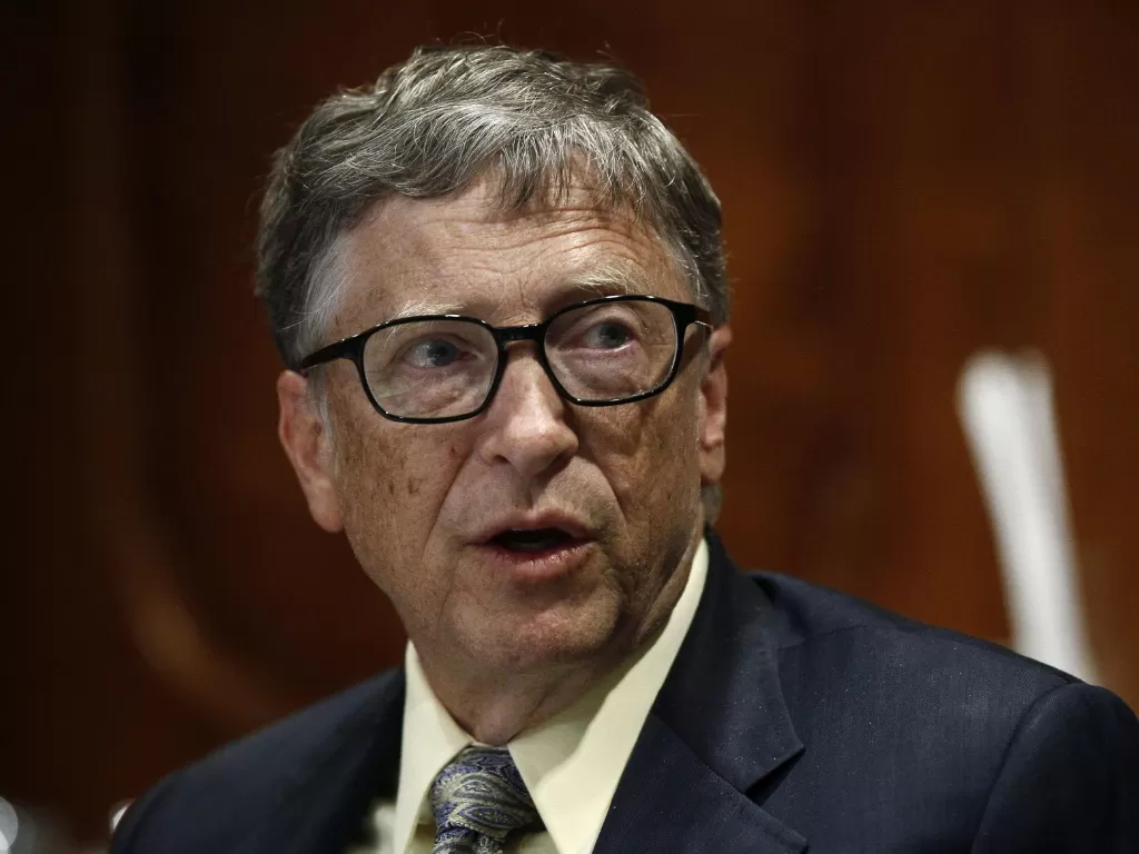 Pendiri Microsoft, Bill Gates (photo/REUTERS/Tiksa Negeri)