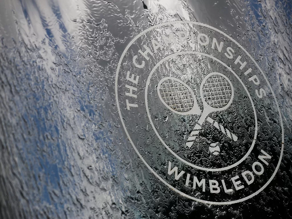 Grand Slam Wimbledon 2020 batal digelar karena pandemi global virus corona. (REUTERS/Hannah McKay)