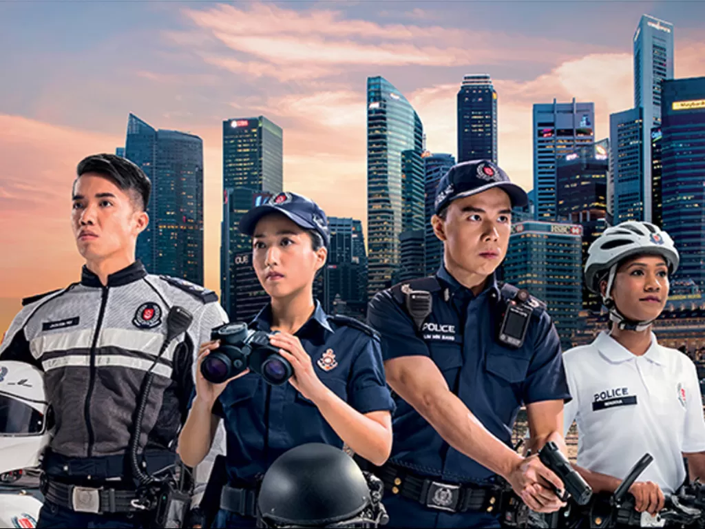 Ilustrasi kepolisian Singapura. (police.gov.sg)