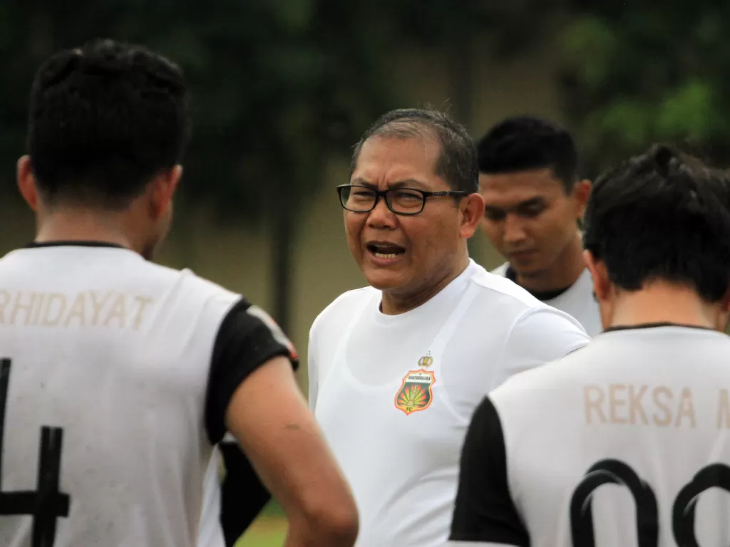 COO Bhayangkara FC, Kombes Pol Sudarmaji, mengatakan pihaknya tetap membayar gaji para pemain sesuai instruksi dari PSSI. (Dok. Bhayangkara FC)