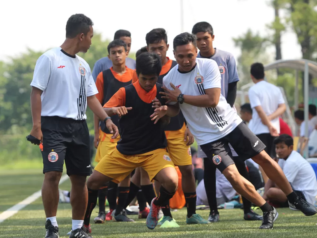 Tim Elite Pro Academy Persija Jakarta akan menerapkan metode latihan ala Jose Mourinho, pelatih Tottenham Hotspur. (Dok. Persija Jakarta)