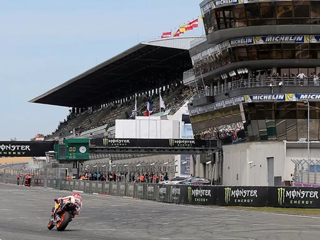 Ajang MotoGP Prancis. (Instagram/@motogp_fr)