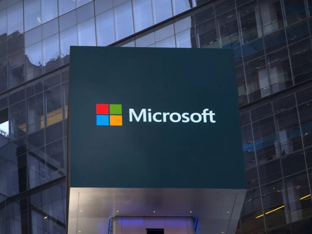 Logo perusahaan Microsoft (photo/REUTERS)