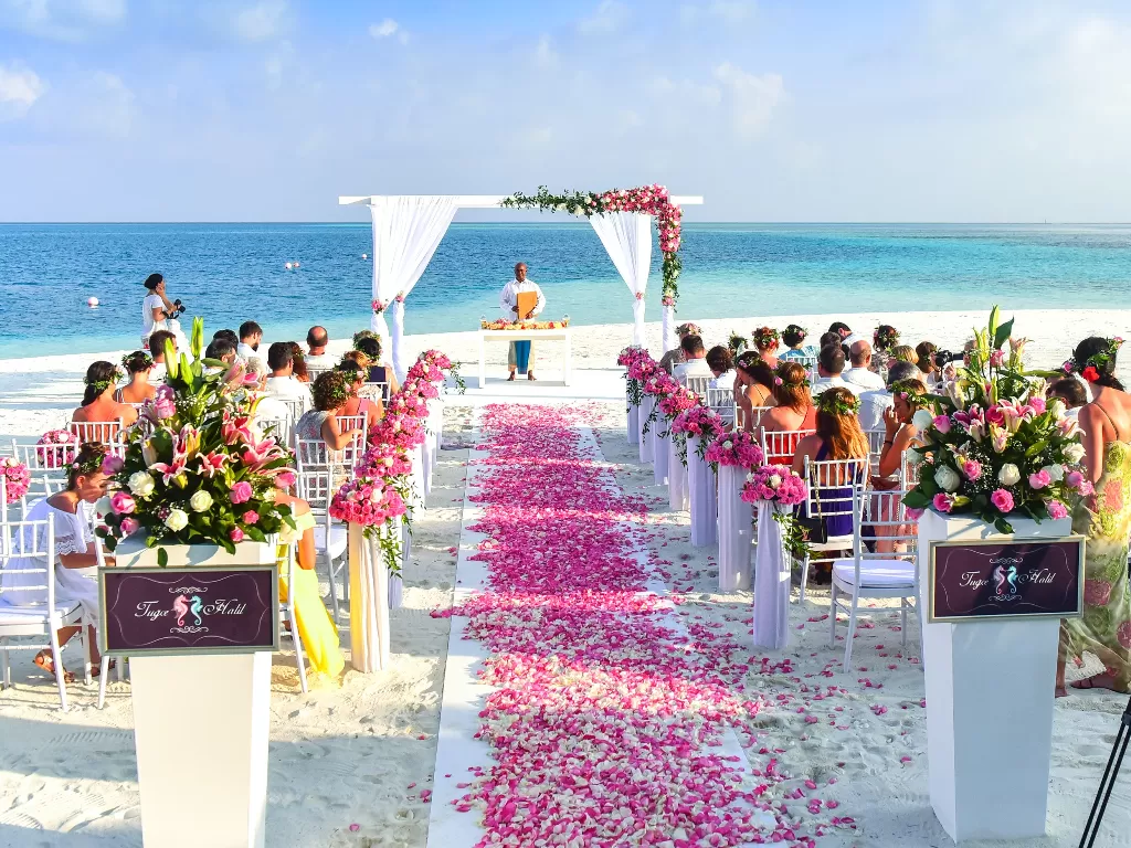 Ilustrasi pesta pernikahan. (Pexels/Asad Photo Maldives)
