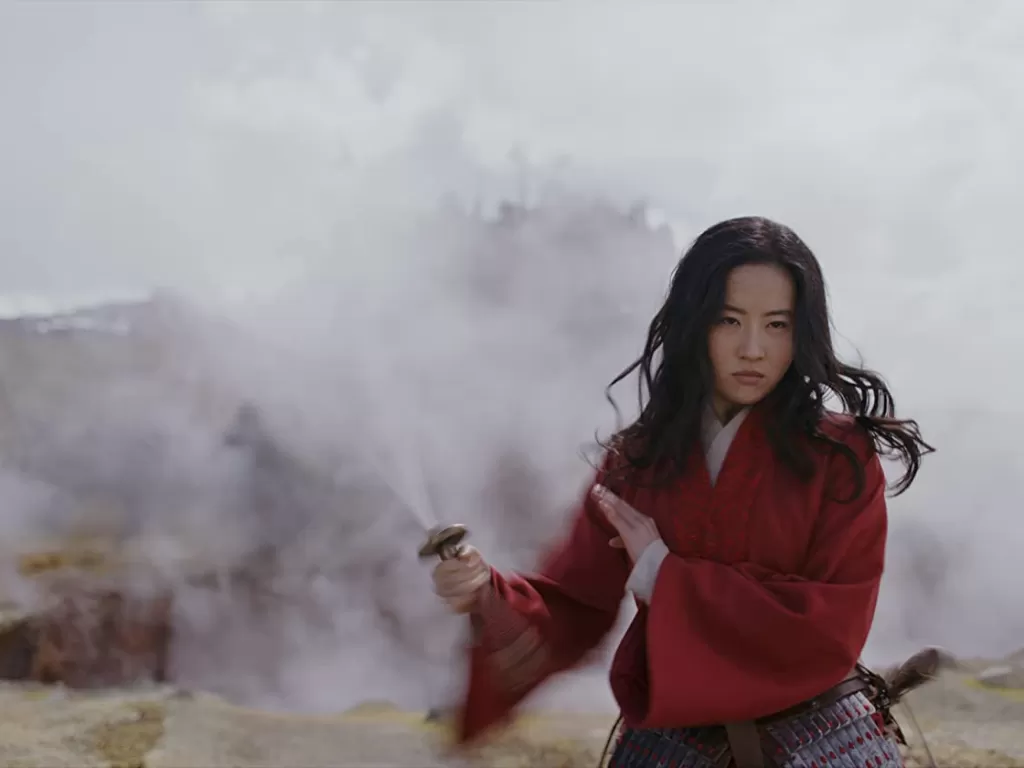 Yifei Liu in Mulan (2020). (Disney)