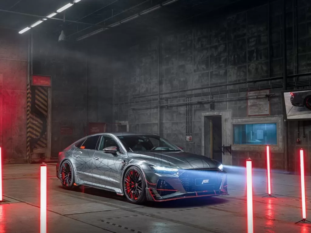 Tampilan Audi RS7 setelah dimodifikasi ABT Sportsline. (Instagram/@abt_sportsline)