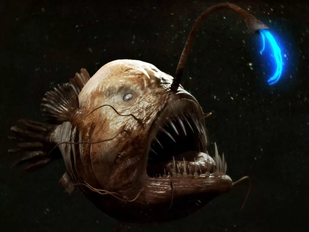 Ilustrasi Anglerfish. (spotmydive.com)